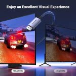 کابل DisplayPort 2.1 Male یوگرین مدل DP118 کد 15383 طول یک متر