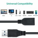 کابل افزایش طول USB3.0 تی سی تراست مدل TC-U3CF30 طول 3 متر