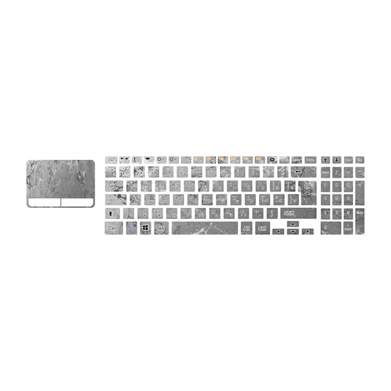 برچسب حروف فارسی کیبورد توییجین و موییجین مدل colors 07 مناسب برای لپ تاپ دل Inspiron 5110